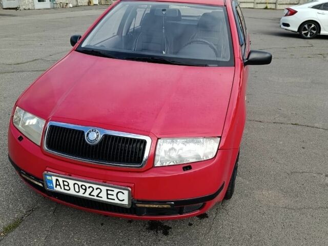Червоний Шкода Фабія, об'ємом двигуна 1.4 л та пробігом 240 тис. км за 3300 $, фото 1 на Automoto.ua