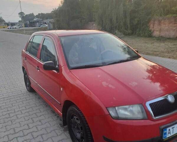 Красный Шкода Фабия, объемом двигателя 1.4 л и пробегом 386 тыс. км за 2950 $, фото 1 на Automoto.ua