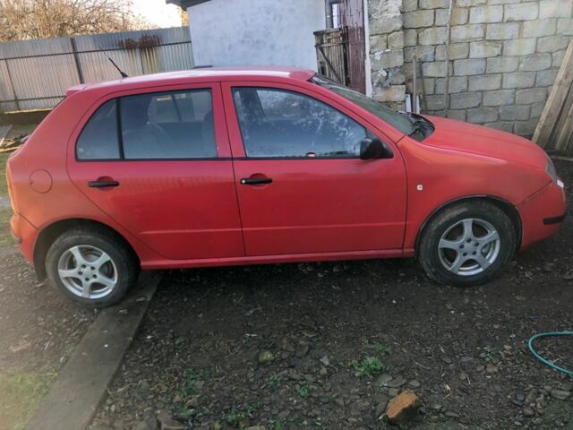 Красный Шкода Фабия, объемом двигателя 1.4 л и пробегом 1 тыс. км за 1100 $, фото 2 на Automoto.ua