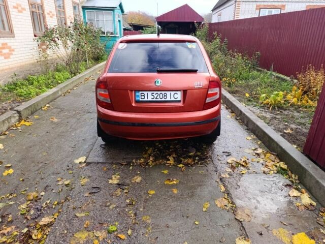 Червоний Шкода Фабія, об'ємом двигуна 1.2 л та пробігом 188 тис. км за 3800 $, фото 1 на Automoto.ua