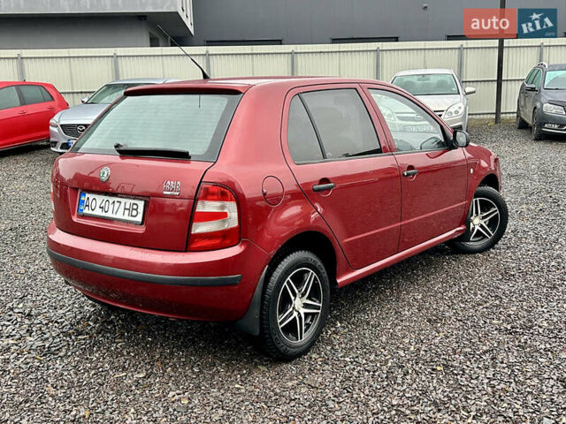 Красный Шкода Фабия, объемом двигателя 1.2 л и пробегом 189 тыс. км за 3599 $, фото 6 на Automoto.ua