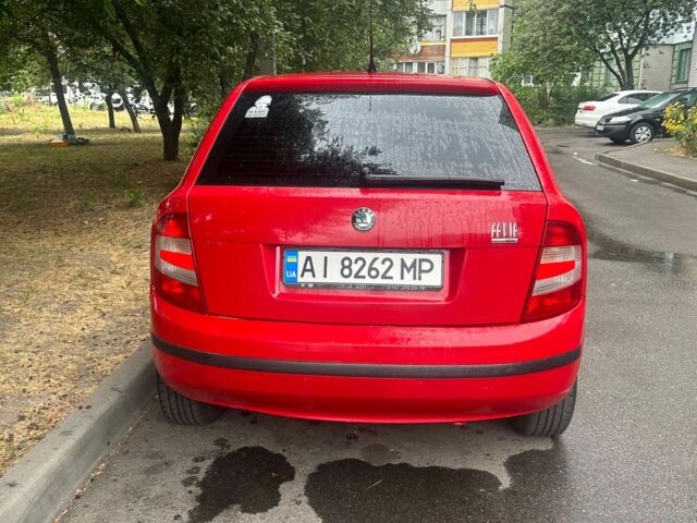 Шкода Фабия 2006 в Белой Церкве на Automoto.ua Красный Шкода Фабия, объемом двигателя 1.4 л и пробегом 290 тыс. км за 3700 $, фото 4 на Automoto.ua