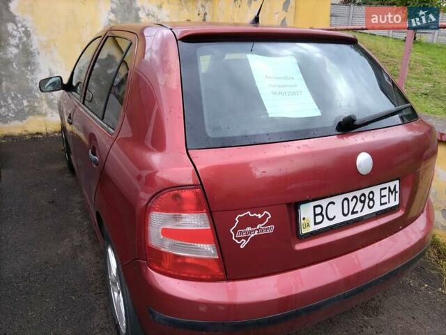 Червоний Шкода Фабія, об'ємом двигуна 1.2 л та пробігом 210 тис. км за 2500 $, фото 5 на Automoto.ua