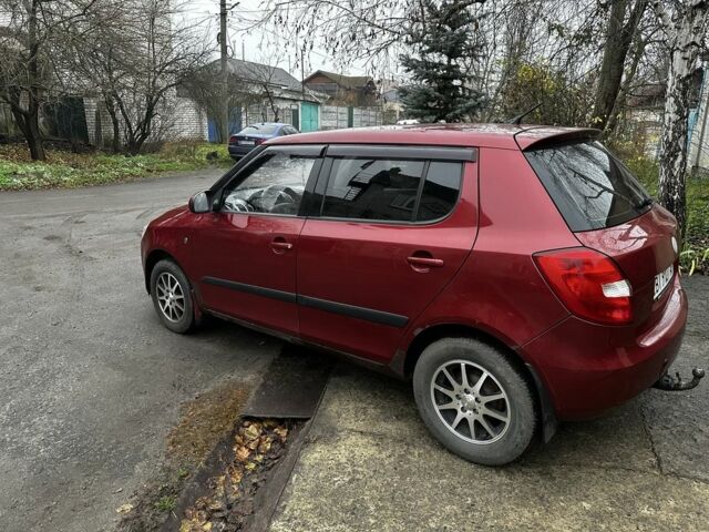 Красный Шкода Фабия, объемом двигателя 1.4 л и пробегом 198 тыс. км за 4500 $, фото 6 на Automoto.ua