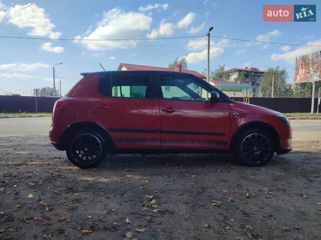 Красный Шкода Фабия, объемом двигателя 1.2 л и пробегом 170 тыс. км за 5600 $, фото 10 на Automoto.ua