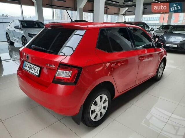 Красный Шкода Фабия, объемом двигателя 1.2 л и пробегом 107 тыс. км за 7490 $, фото 6 на Automoto.ua
