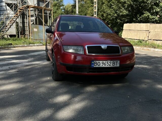 Красный Шкода Фабия, объемом двигателя 1.2 л и пробегом 219 тыс. км за 2600 $, фото 9 на Automoto.ua