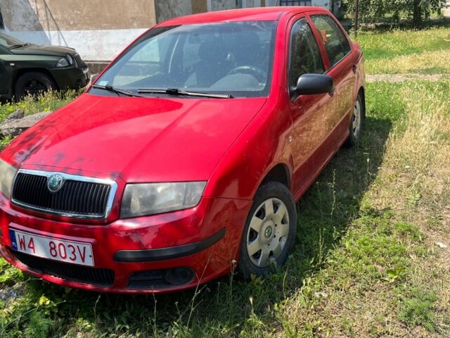 Червоний Шкода Фабія, об'ємом двигуна 1.2 л та пробігом 251 тис. км за 1200 $, фото 1 на Automoto.ua