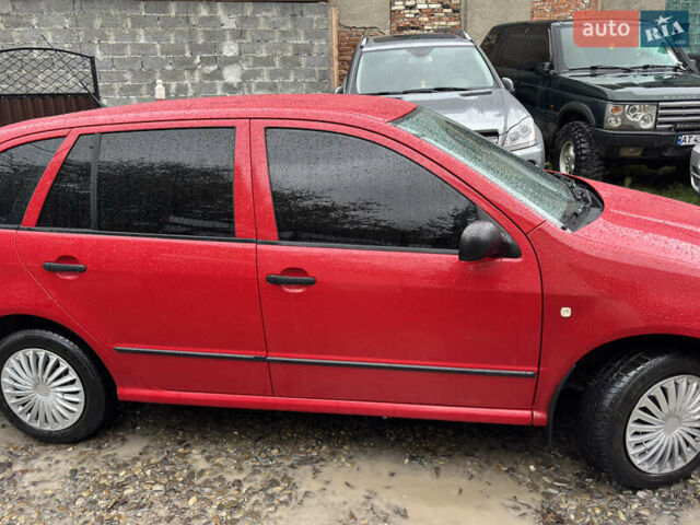 Красный Шкода Фабия, объемом двигателя 1.4 л и пробегом 221 тыс. км за 3700 $, фото 5 на Automoto.ua