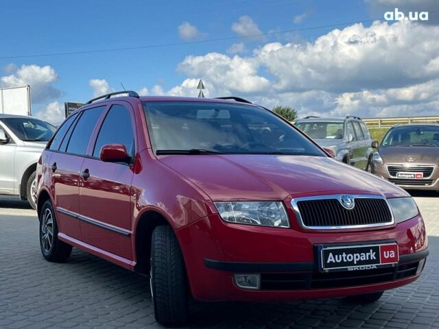 Червоний Шкода Фабія, об'ємом двигуна 1.4 л та пробігом 282 тис. км за 4890 $, фото 2 на Automoto.ua
