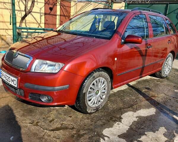 Червоний Шкода Фабія, об'ємом двигуна 1.4 л та пробігом 265 тис. км за 4300 $, фото 5 на Automoto.ua