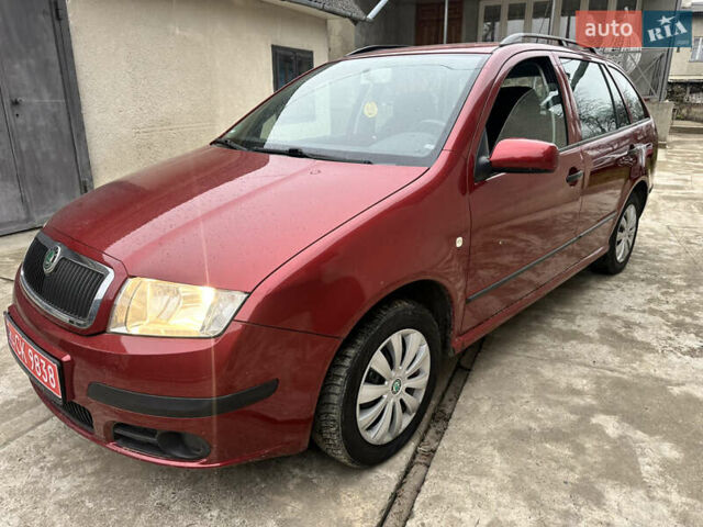 Красный Шкода Фабия, объемом двигателя 1.4 л и пробегом 169 тыс. км за 4200 $, фото 26 на Automoto.ua