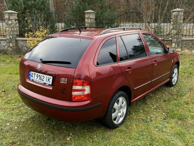 Червоний Шкода Фабія, об'ємом двигуна 1.4 л та пробігом 193 тис. км за 4550 $, фото 4 на Automoto.ua