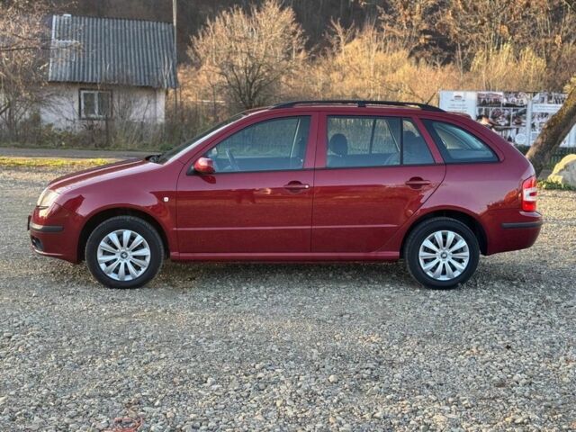 Червоний Шкода Фабія, об'ємом двигуна 1.4 л та пробігом 201 тис. км за 4140 $, фото 2 на Automoto.ua