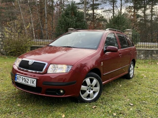 Червоний Шкода Фабія, об'ємом двигуна 1.4 л та пробігом 193 тис. км за 4550 $, фото 1 на Automoto.ua
