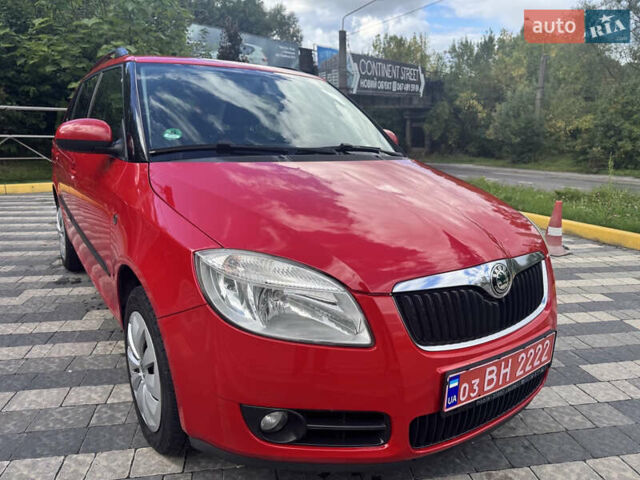Красный Шкода Фабия, объемом двигателя 1.6 л и пробегом 171 тыс. км за 7200 $, фото 6 на Automoto.ua
