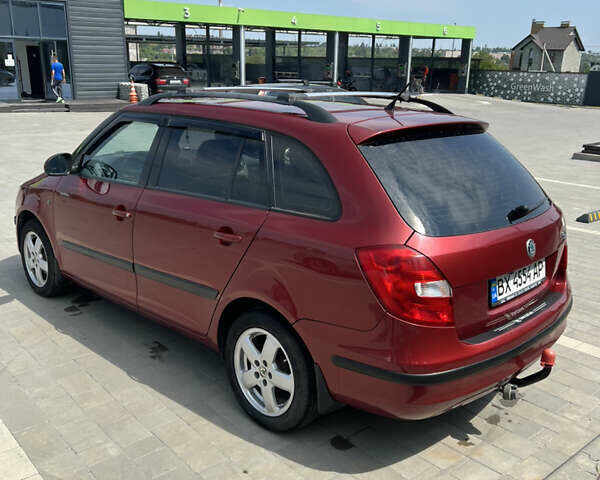 Красный Шкода Фабия, объемом двигателя 1.2 л и пробегом 157 тыс. км за 5500 $, фото 28 на Automoto.ua