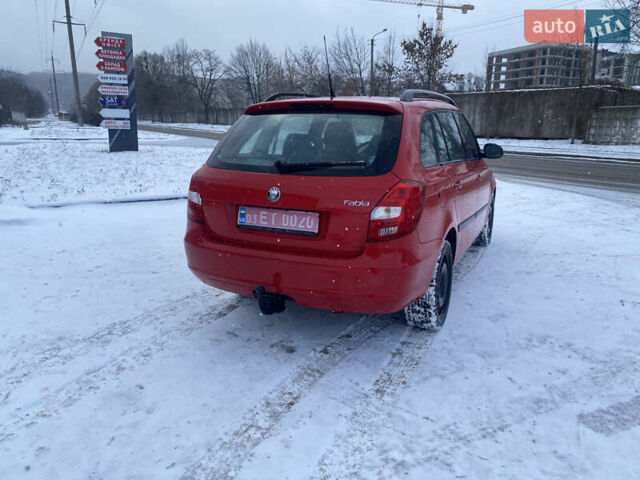 Красный Шкода Фабия, объемом двигателя 1.6 л и пробегом 173 тыс. км за 6650 $, фото 5 на Automoto.ua
