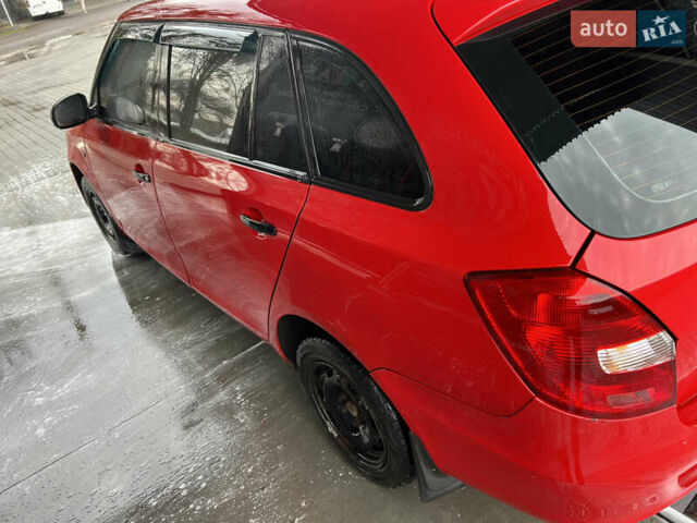 Красный Шкода Фабия, объемом двигателя 1.42 л и пробегом 367 тыс. км за 4000 $, фото 1 на Automoto.ua