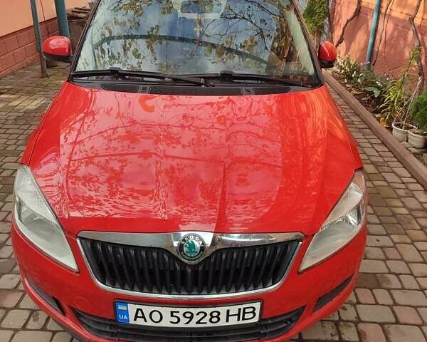 Червоний Шкода Фабія, об'ємом двигуна 1.2 л та пробігом 139 тис. км за 5300 $, фото 7 на Automoto.ua