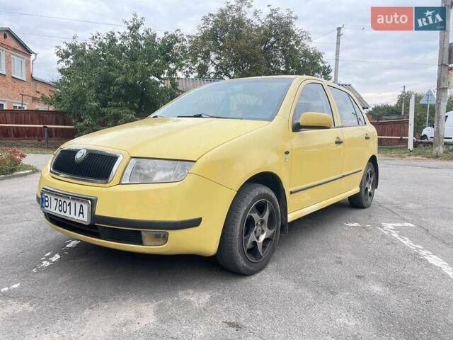 Жовтий Шкода Фабія, об'ємом двигуна 1.39 л та пробігом 265 тис. км за 2700 $, фото 11 на Automoto.ua