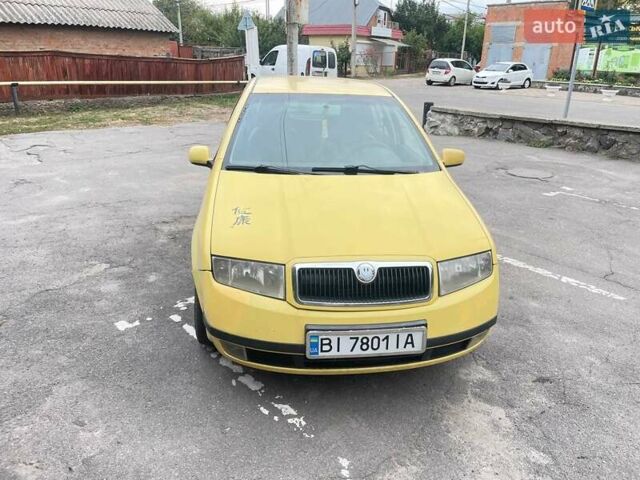Жовтий Шкода Фабія, об'ємом двигуна 1.39 л та пробігом 265 тис. км за 2700 $, фото 5 на Automoto.ua