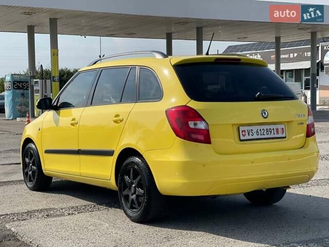 Желтый Шкода Фабия, объемом двигателя 1.2 л и пробегом 169 тыс. км за 7999 $, фото 8 на Automoto.ua