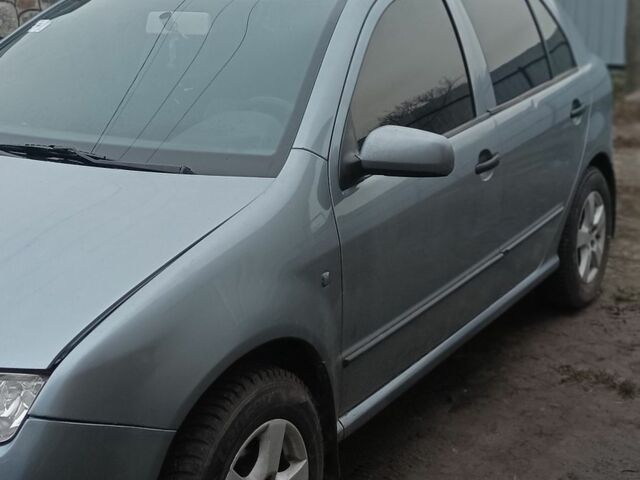 Серый Шкода Фабия, объемом двигателя 1.4 л и пробегом 208 тыс. км за 3500 $, фото 4 на Automoto.ua