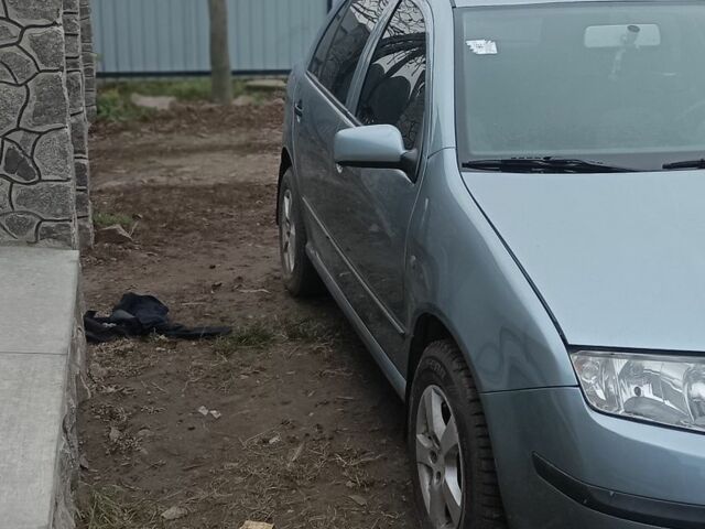 Серый Шкода Фабия, объемом двигателя 1.4 л и пробегом 208 тыс. км за 3500 $, фото 1 на Automoto.ua