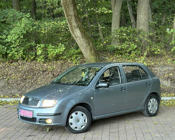 Сірий Шкода Фабія, об'ємом двигуна 1.39 л та пробігом 197 тис. км за 3950 $, фото 27 на Automoto.ua