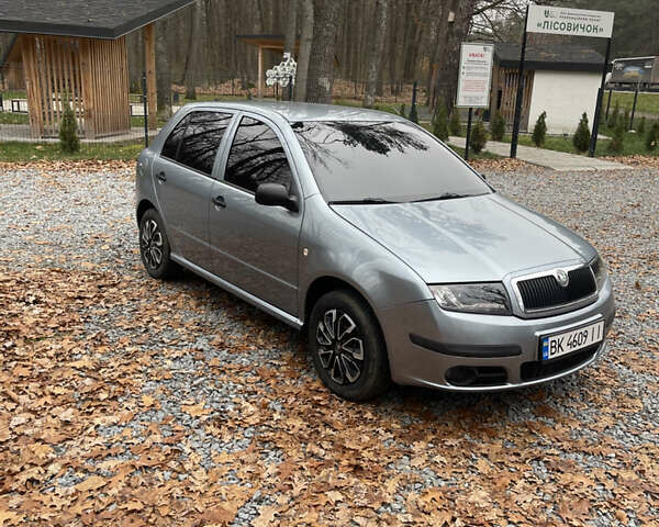 Серый Шкода Фабия, объемом двигателя 1.2 л и пробегом 91 тыс. км за 4300 $, фото 2 на Automoto.ua