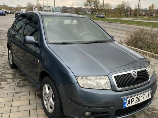 Серый Шкода Фабия, объемом двигателя 1.4 л и пробегом 293 тыс. км за 4200 $, фото 1 на Automoto.ua
