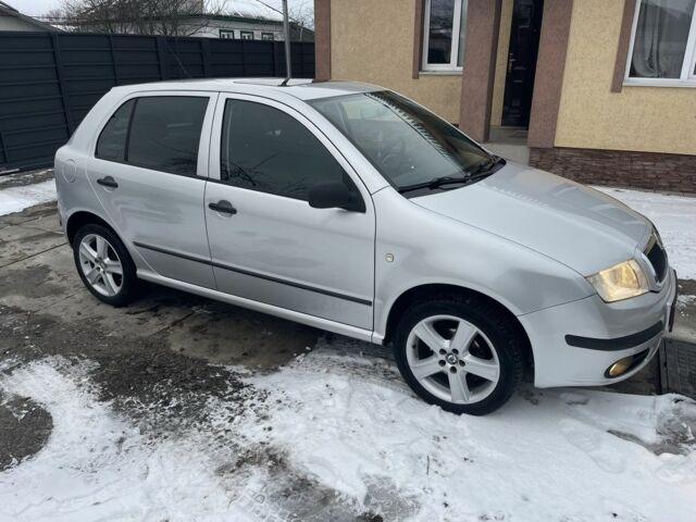 Серый Шкода Фабия, объемом двигателя 1.4 л и пробегом 232 тыс. км за 4200 $, фото 1 на Automoto.ua