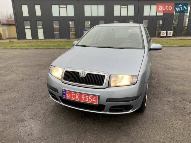 Серый Шкода Фабия, объемом двигателя 1.4 л и пробегом 96 тыс. км за 4900 $, фото 2 на Automoto.ua