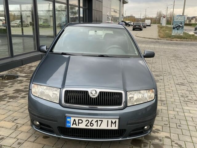 Серый Шкода Фабия, объемом двигателя 1.4 л и пробегом 293 тыс. км за 4200 $, фото 2 на Automoto.ua