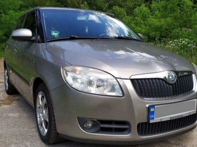 Серый Шкода Фабия, объемом двигателя 1.4 л и пробегом 205 тыс. км за 6000 $, фото 2 на Automoto.ua