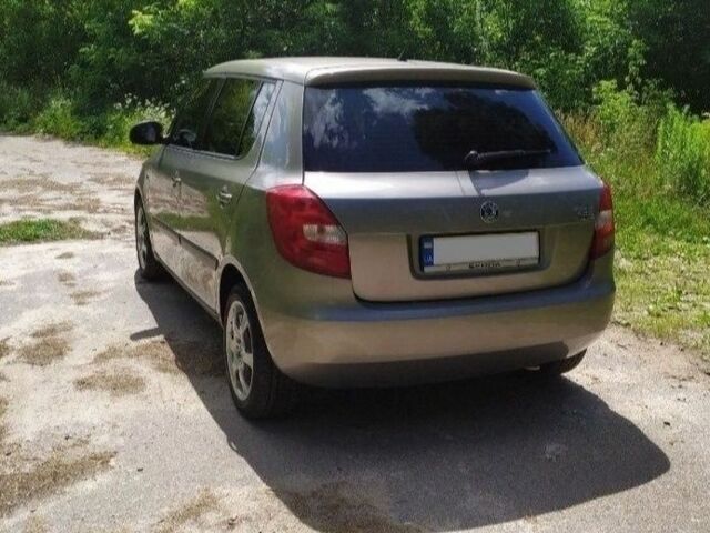 Серый Шкода Фабия, объемом двигателя 1.4 л и пробегом 205 тыс. км за 6000 $, фото 6 на Automoto.ua