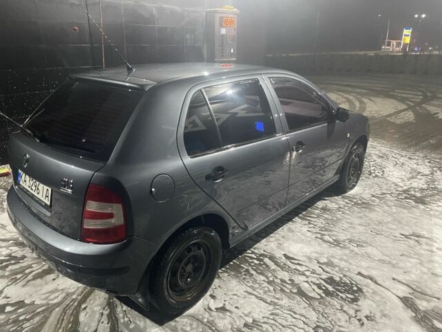 Серый Шкода Фабия, объемом двигателя 1.2 л и пробегом 145 тыс. км за 3900 $, фото 14 на Automoto.ua