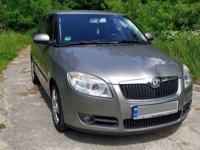 Серый Шкода Фабия, объемом двигателя 1.4 л и пробегом 205 тыс. км за 6000 $, фото 4 на Automoto.ua