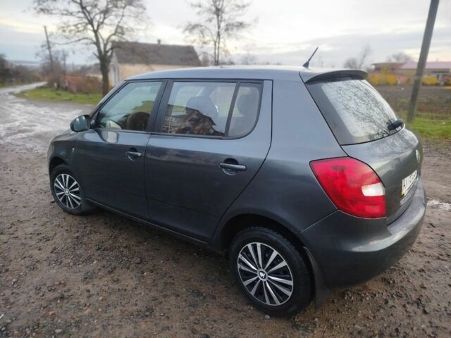 Серый Шкода Фабия, объемом двигателя 1.2 л и пробегом 143 тыс. км за 4500 $, фото 5 на Automoto.ua