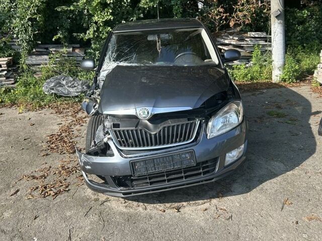 Серый Шкода Фабия, объемом двигателя 1.4 л и пробегом 162 тыс. км за 2500 $, фото 9 на Automoto.ua