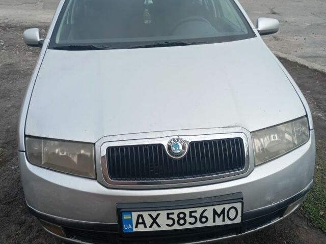 Серый Шкода Фабия, объемом двигателя 1.4 л и пробегом 220 тыс. км за 2800 $, фото 3 на Automoto.ua