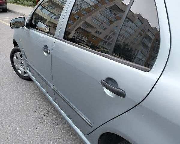 Серый Шкода Фабия, объемом двигателя 1.39 л и пробегом 215 тыс. км за 3700 $, фото 16 на Automoto.ua