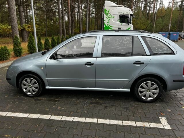 Серый Шкода Фабия, объемом двигателя 1.4 л и пробегом 315 тыс. км за 3500 $, фото 4 на Automoto.ua