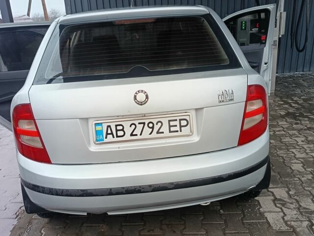 Серый Шкода Фабия, объемом двигателя 1.4 л и пробегом 289 тыс. км за 2800 $, фото 4 на Automoto.ua