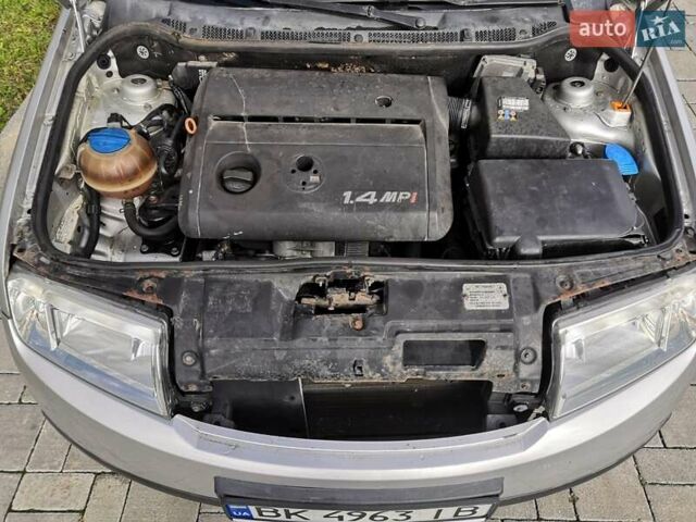 Сірий Шкода Фабія, об'ємом двигуна 1.4 л та пробігом 248 тис. км за 3400 $, фото 17 на Automoto.ua