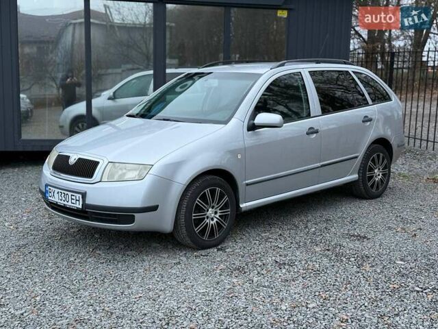 Серый Шкода Фабия, объемом двигателя 1.39 л и пробегом 239 тыс. км за 3500 $, фото 1 на Automoto.ua