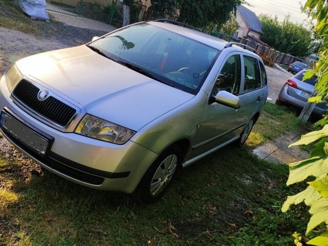 Серый Шкода Фабия, объемом двигателя 1.4 л и пробегом 258 тыс. км за 3499 $, фото 3 на Automoto.ua