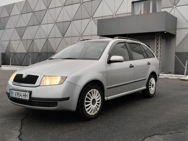 Серый Шкода Фабия, объемом двигателя 1.4 л и пробегом 162 тыс. км за 2700 $, фото 1 на Automoto.ua