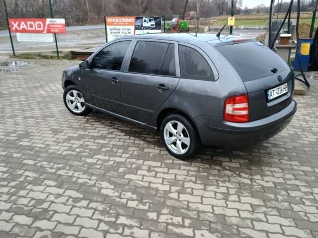 Серый Шкода Фабия, объемом двигателя 1.9 л и пробегом 350 тыс. км за 3150 $, фото 3 на Automoto.ua